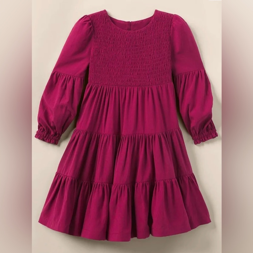 Matilda Jane Heart to Heart Amaranthus Tiered Ruffle Dress